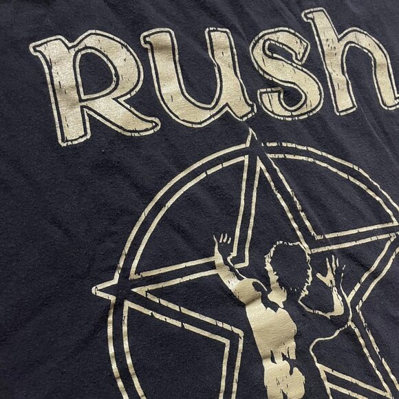 2000s Rush Star Logo Band Tee - Picture 2 of 4
